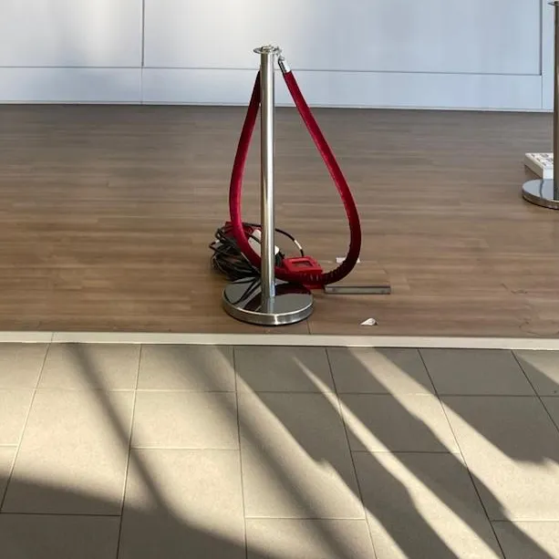 Showroom Škoda — nová podlahová krytina